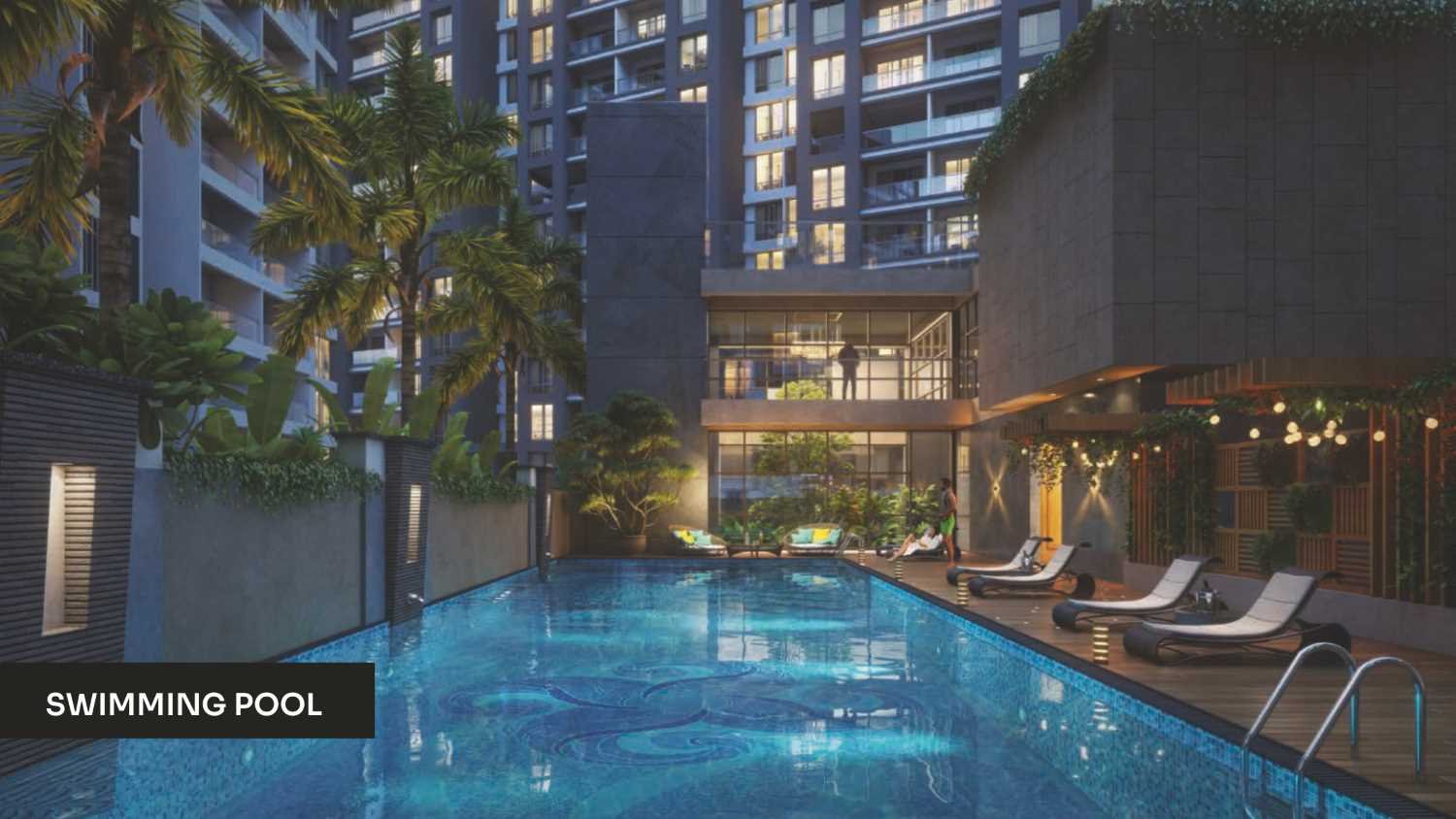 majestique aravali swimming pool